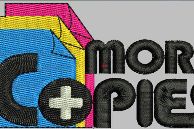 I will customize embroidery logo design