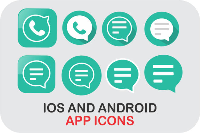 I will design android and ios app icon