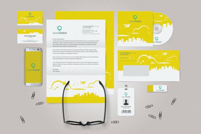 I will design corporate branding, graphic, digital marketing kit