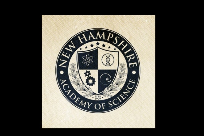 I will design prestigious new hampshire academy of science logo in 1 day