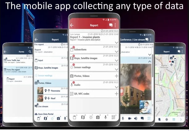 I will develop a mobile app that collects any type of data