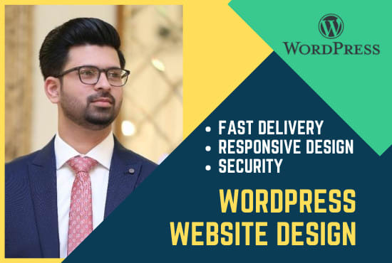 I will develop responsive wordpress website design