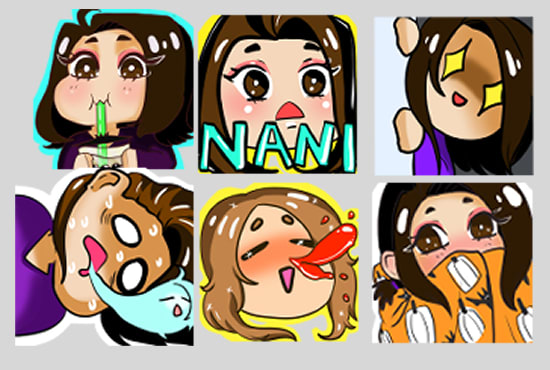 I will do emotes, bits, or sub badges
