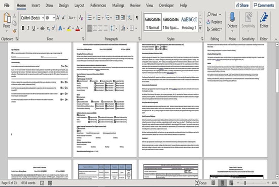 I will do file convert type and reformat, scanned and pdf to word