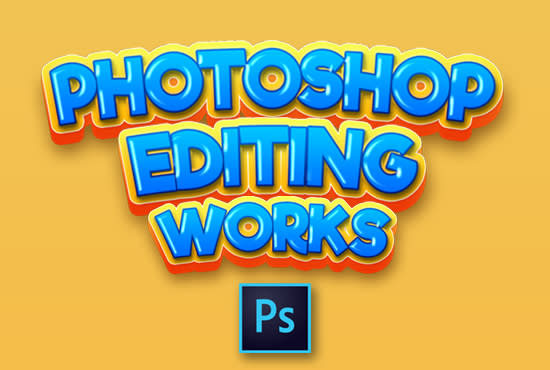 I will do photoshop editing work, professionally