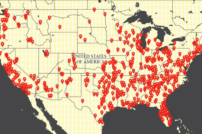 I will illustrate or digitize you maps in high quality vector