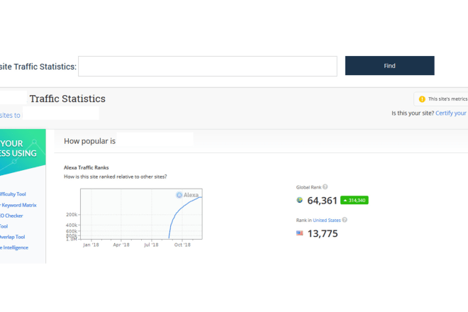 I will improve alexa rank under 149k and USA rank 19k using web traffic