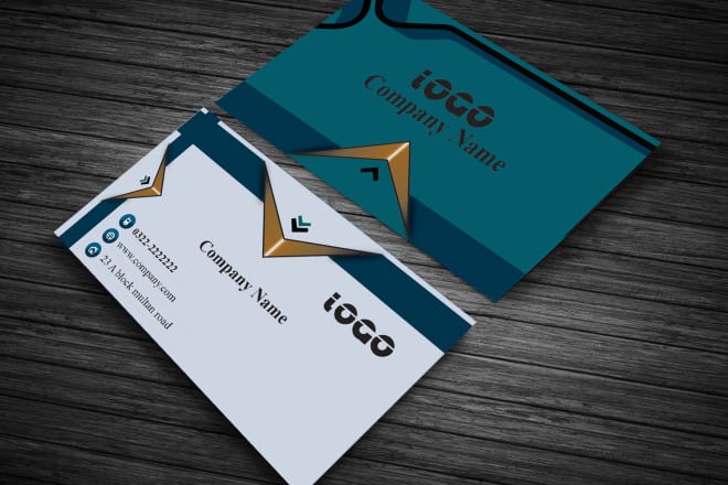 I will make 3d business card illustrator