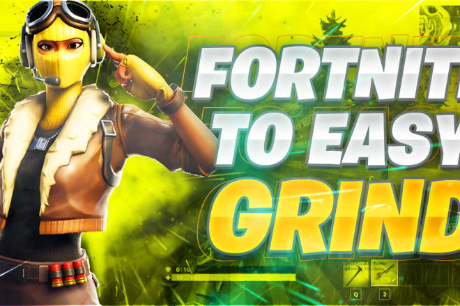 I will make a professional fortnite thumbnail for youtube
