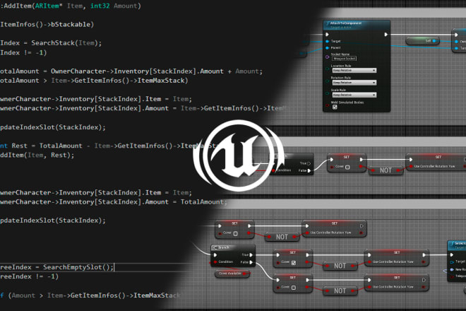I will make or fix a system in blueprint or cpp in unreal engine 4