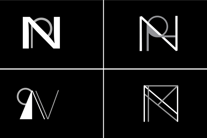I will make you a fancy monogram logo