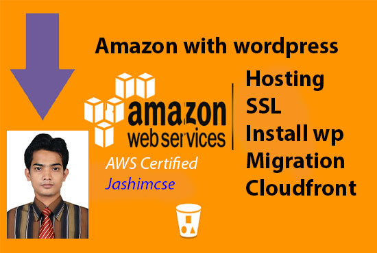 I will migrate or install word press to AWS ec2