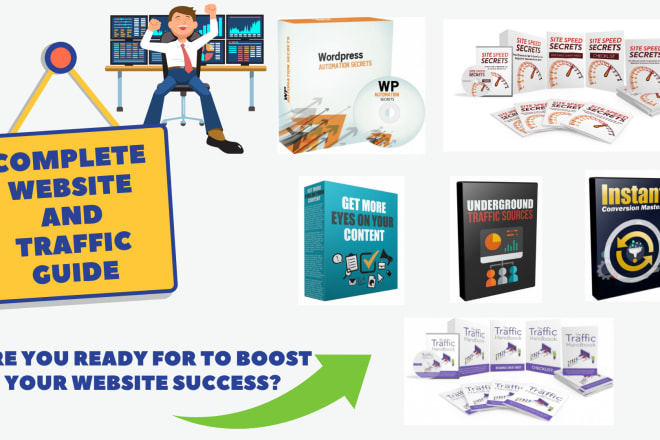 I will provide complete website and traffic success guide