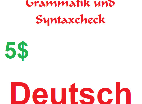I will textbearbeitung, grammatik und rechtschreibprüfungen