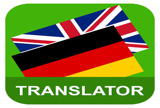 I will translate an letter from english to german