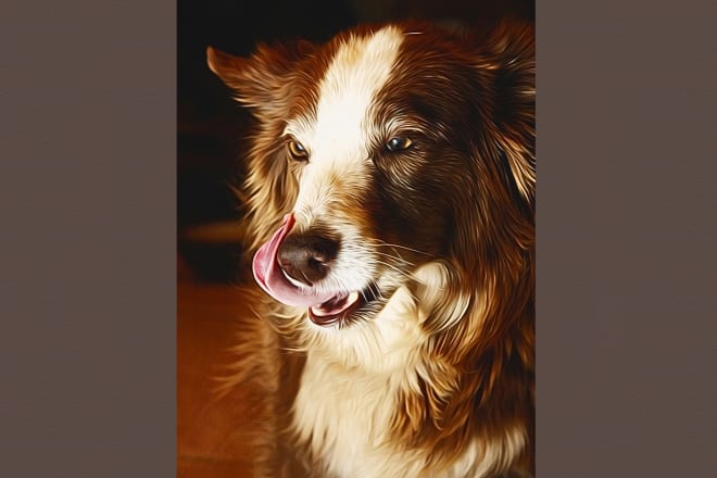 I will turn your photo into oil painting or watercolor or pencil or charcoal drawing