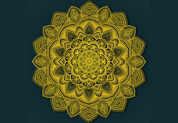 I will draw digital mandala for you in one hour
