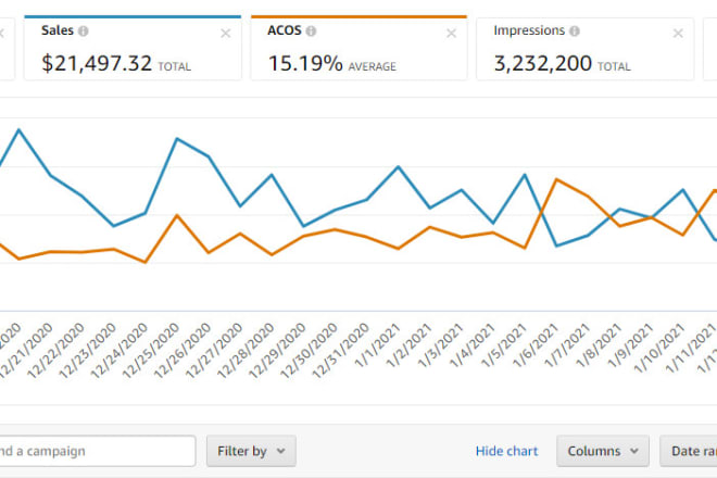 I will amazon PPC campaign management