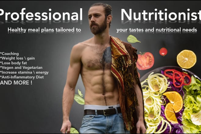 I will be your online personal trainer and nutritionist