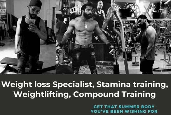 I will be your personal fitness and online trainer