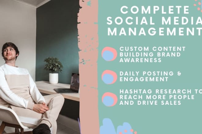I will be your social media manager