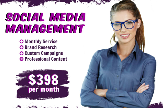 I will be your social media manager and content creator