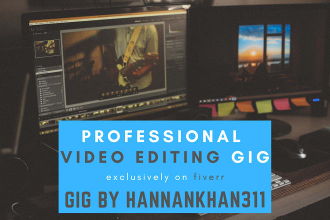 I will be your video editor for any type of video editing