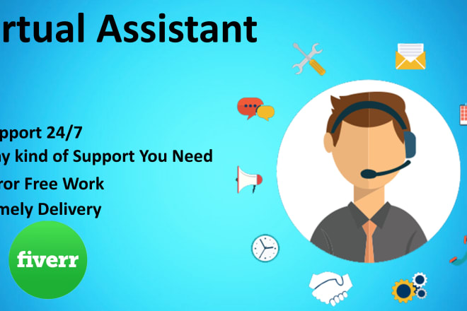 I will be your virtual assistant VA for data entry, data research or ecom related job