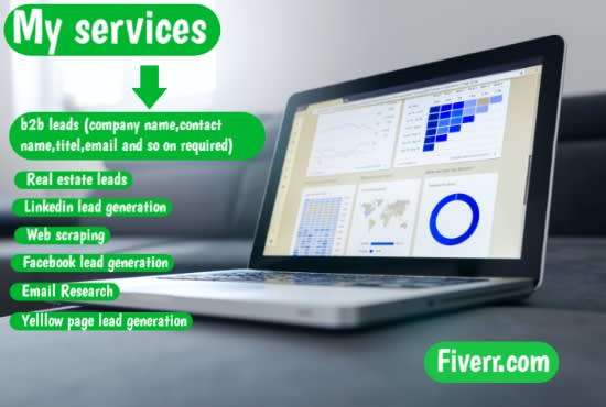 I will be your web scraper,email extractor,data scraping,b2b,web scraping