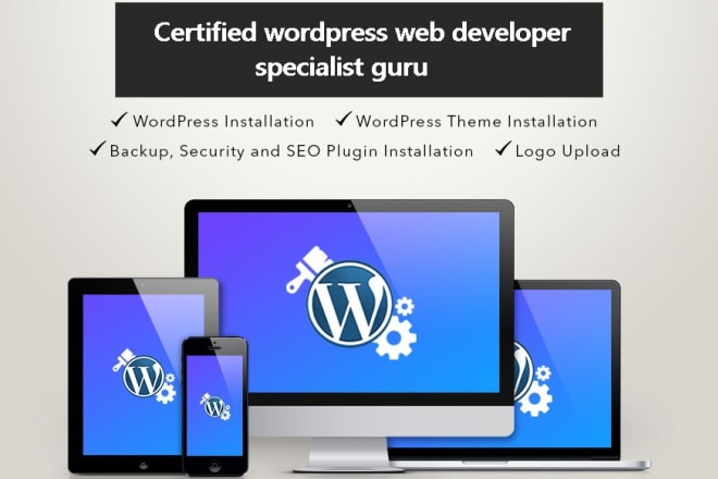 I will be your wordpress web specialist guru