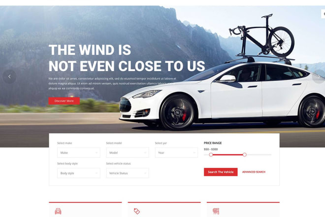 I will build an automotive car dealership website on wordpress