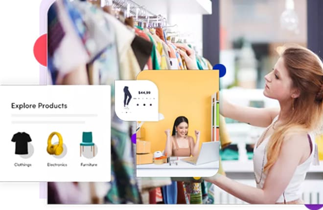 I will build ecommerce online store, multi vendor ecommerce marketplace website