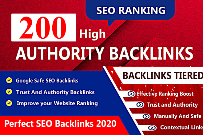 I will build high authority dofollow SEO backlinks,link building