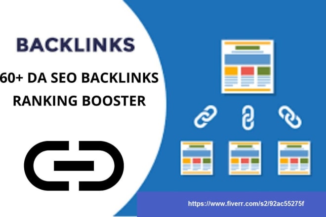 I will build high da SEO backlink for google top ranking