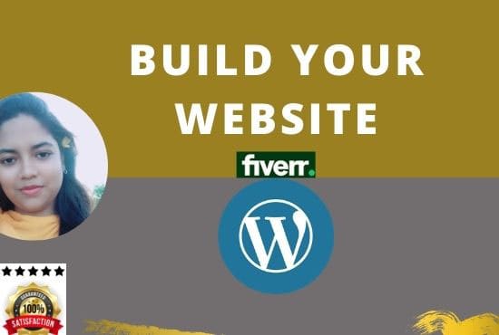 I will build responsive wordpress website design and landing page