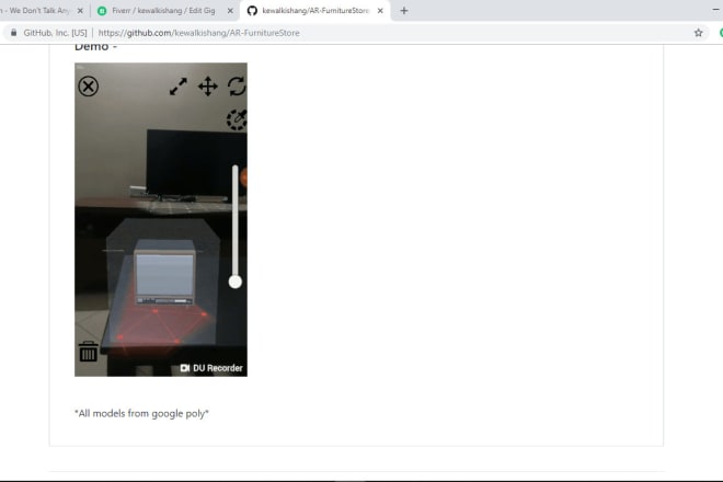 I will build you the best augmented reality experience for web and mobile
