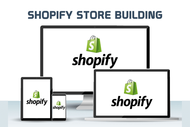 I will build your complete shopify store shopify website
