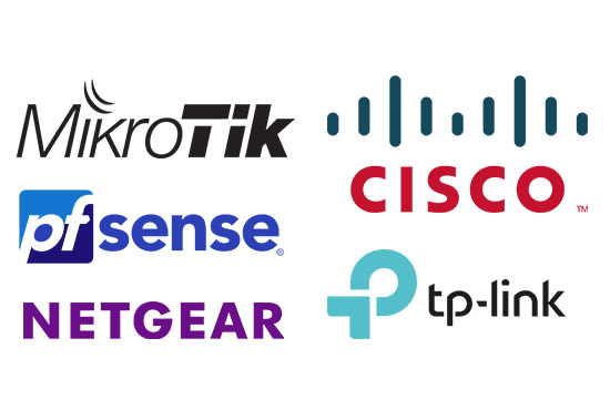 I will configure vpn mikrotik pfsense netgear cisco switches and routers