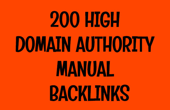 I will create 200 high da manual SEO backlinks link building