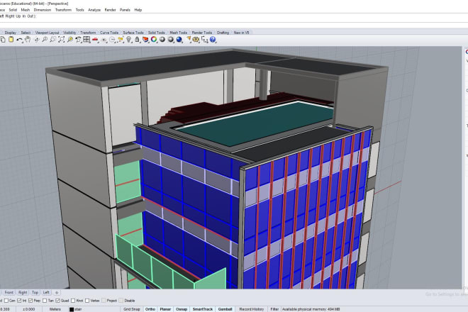 I will create 3d model in sketchup or rhinoceros