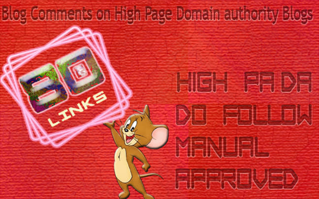 I will create 80 dofollow blog comment low obl high pa da