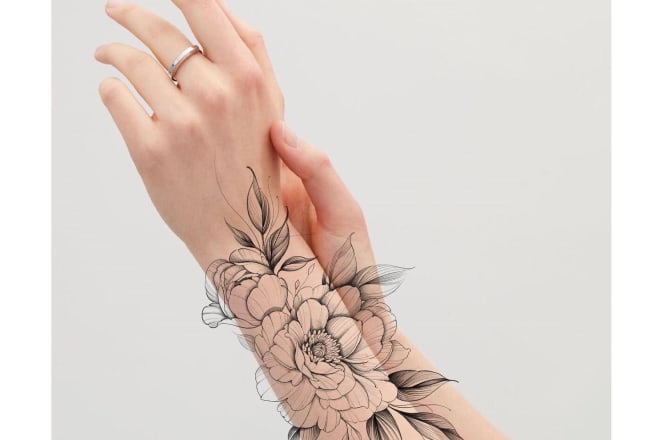 I will create a fine line tattoo design for you