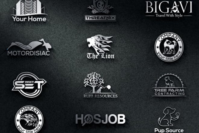 I will create a motivation logo design for your company and product