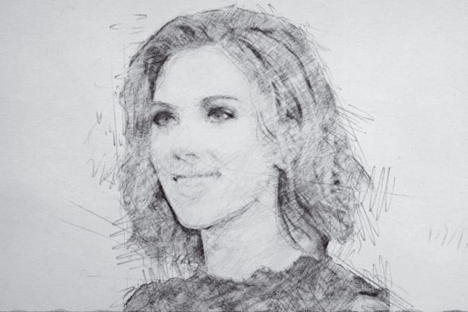 I will create a pencil sketch of your picture in 1 hour