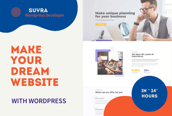 I will create a responsive website for your business