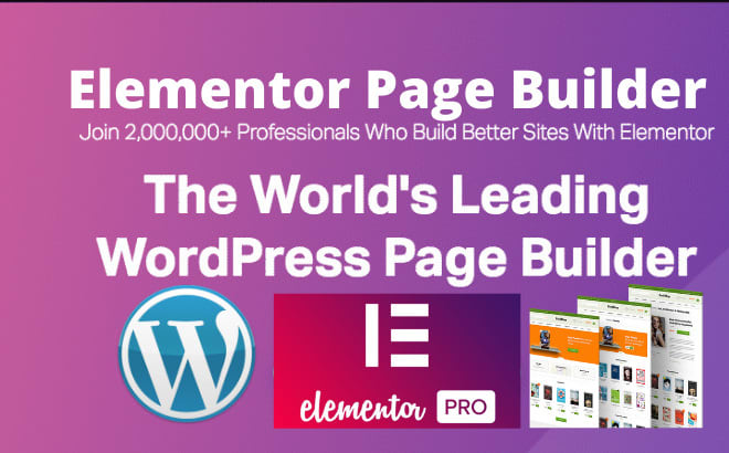 I will create a responsive wordpress website using elementor pro page builder