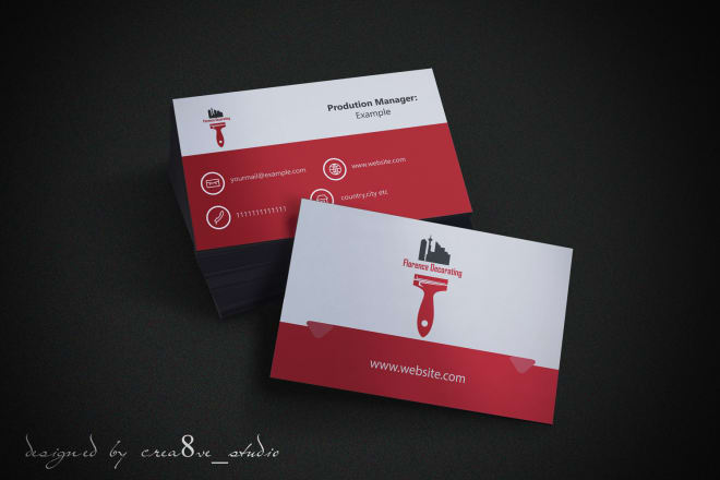 I will create a stunning double sided business card in 2 hours