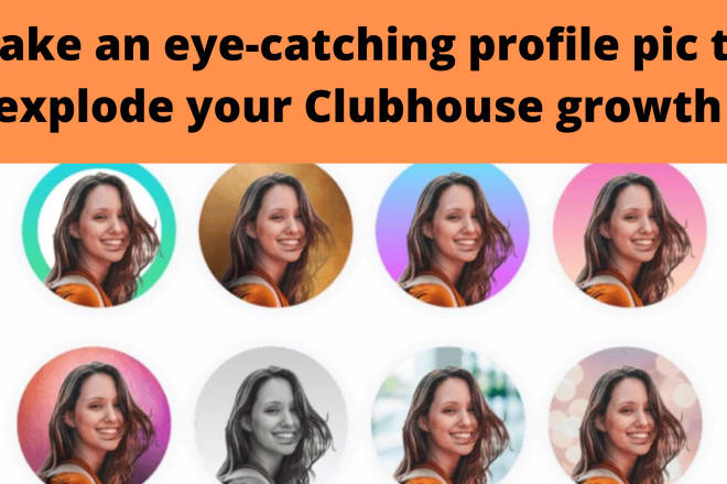 I will create a unique clubhouse profile picture avatar