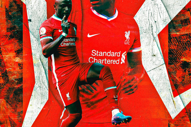 I will create abstract sports posters