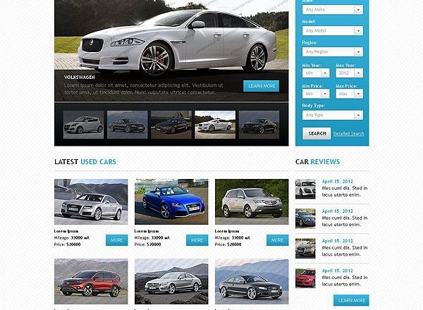 I will create an automotive car dealership website in word press